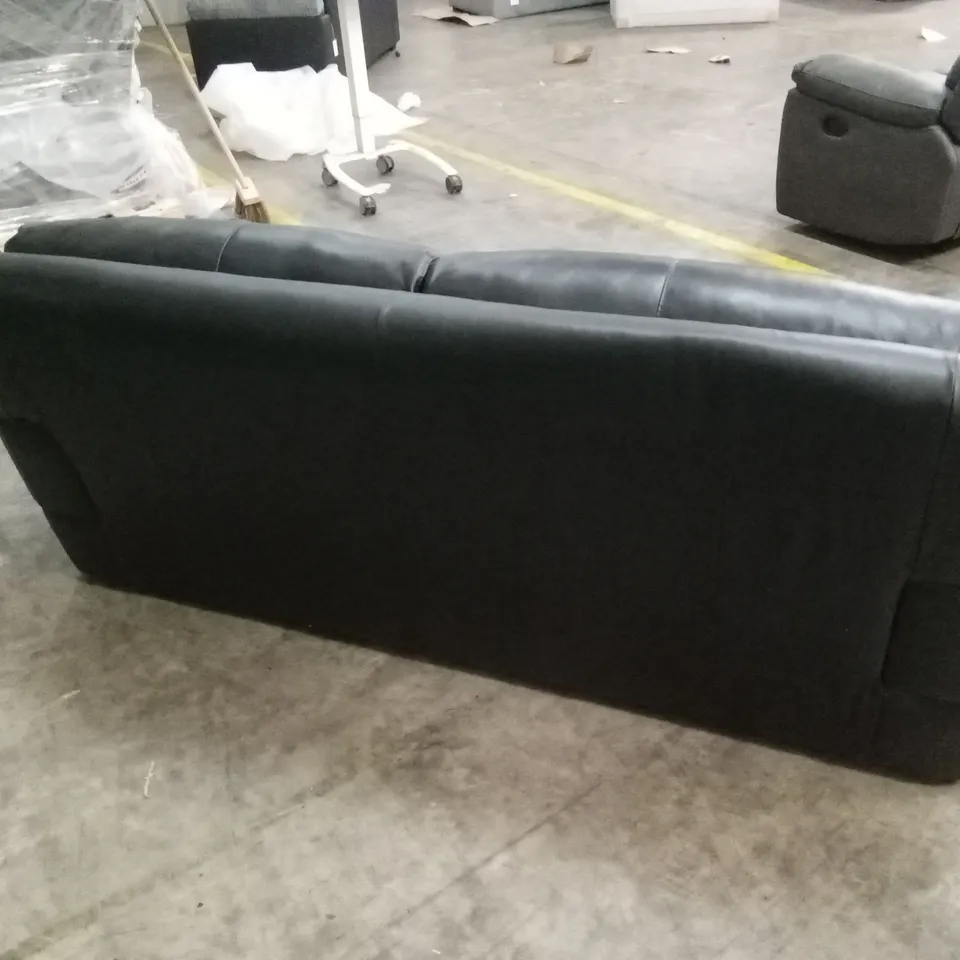 MARLOW 3 SEATER LEATHER SOFA RRP £1399