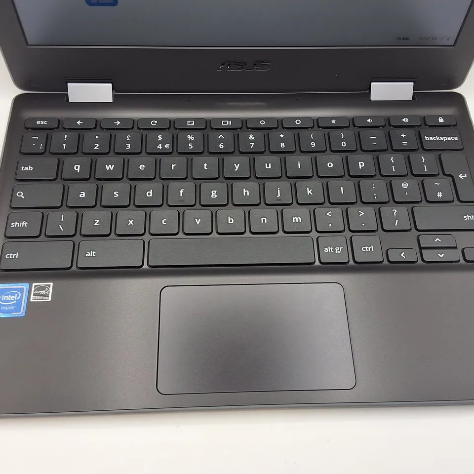 BOXED ASUS CHROMEBOOK C214M LAPTOP IN DARK GREY