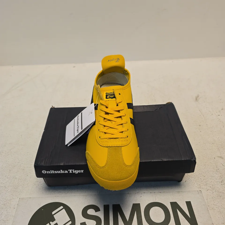 ONITSUKA TIGER MEXICO 66 YELLOW/BLACK SNEAKERS – UK10 (US11) ON BOX