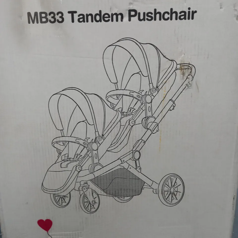 MY BABIIE MB33 TANDEM PUSHCHAIR DANI DYER RRP £499.99