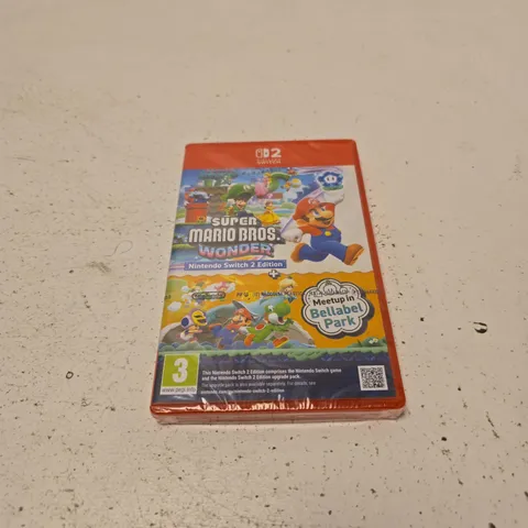 NINTENDO SWITCH 2 SUPER MARIO BROS WONDER SEALED