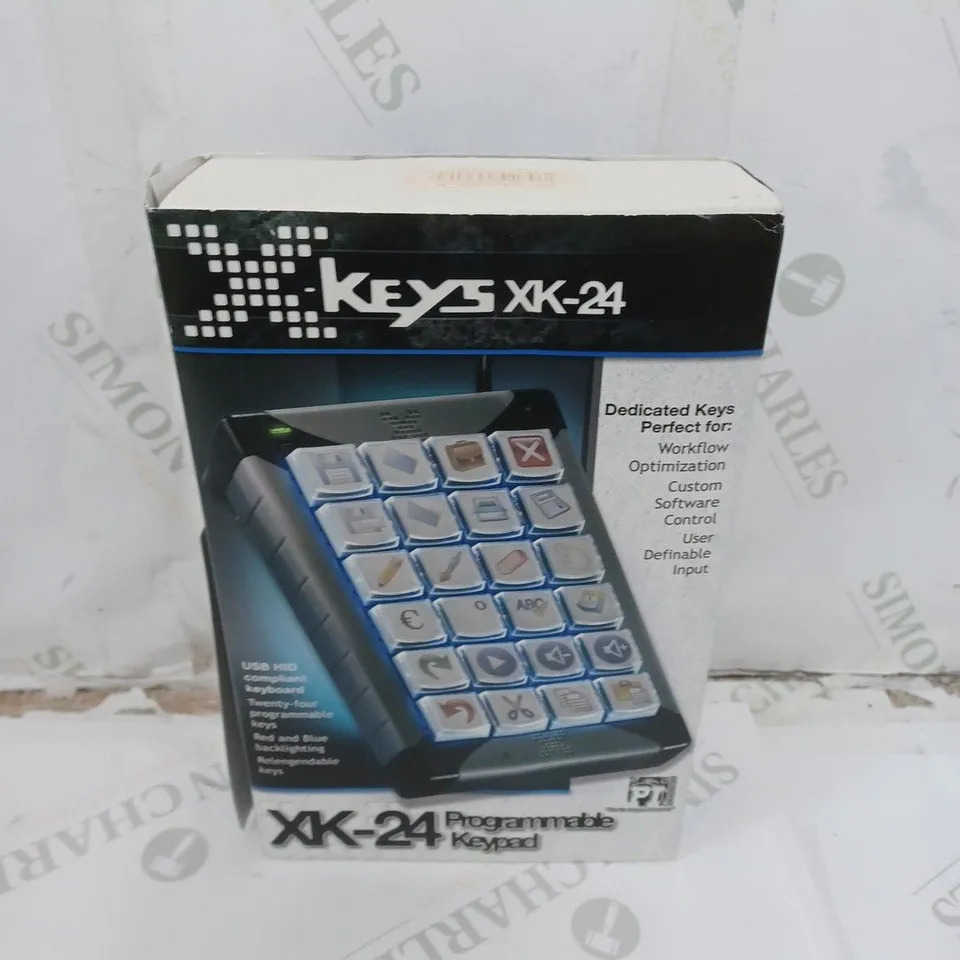 BOXED KEYS XK-24 PROGRAMMABLE KEYPAD 