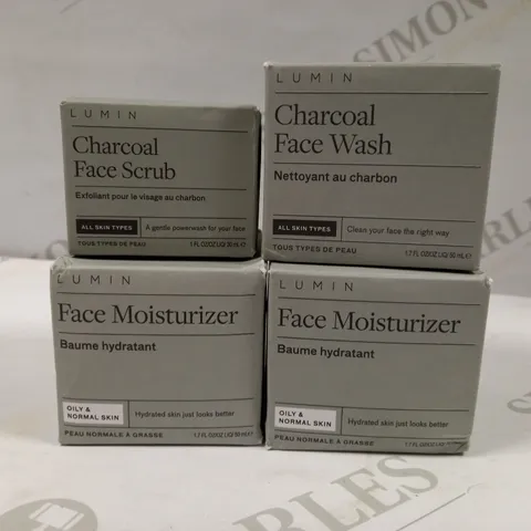 LUMIN SKINCARE BUNDLE 4 ITEMS 