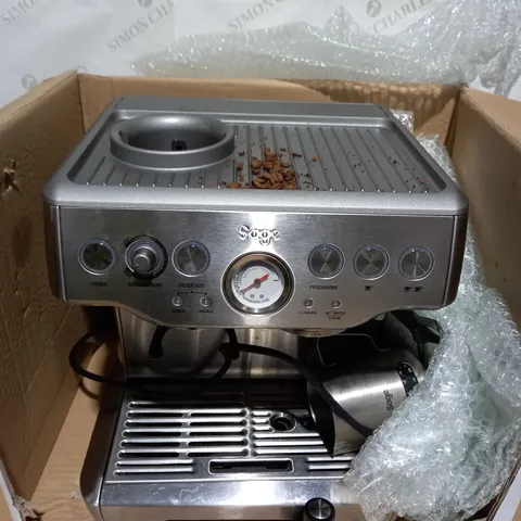 SAGE BARRISTER EXPRESS COFFEE MACHINE 