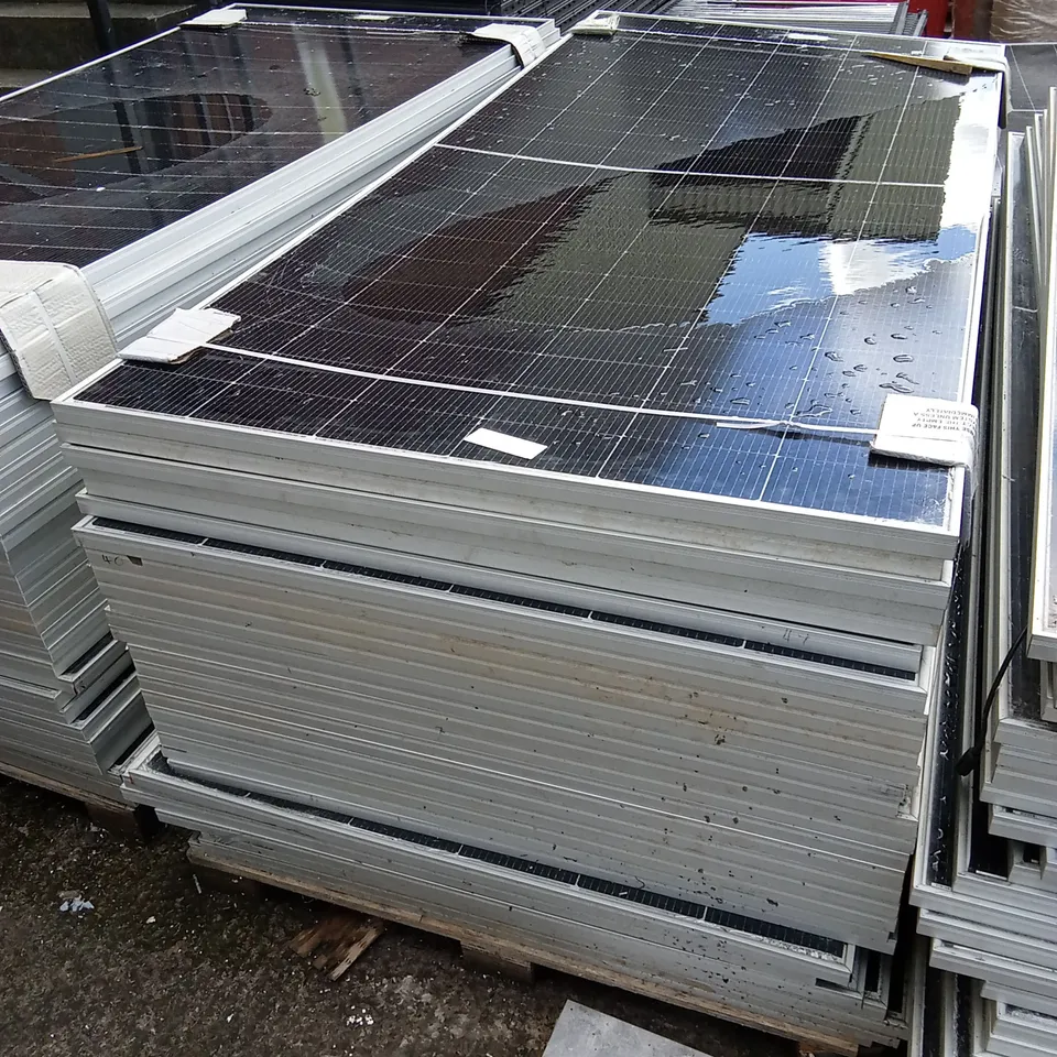 PALLET OF SOLAR PANELS