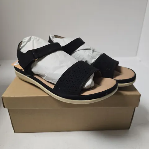 JO & JOE FLORENCE SANDALS β BLACK, UK SIZE 6