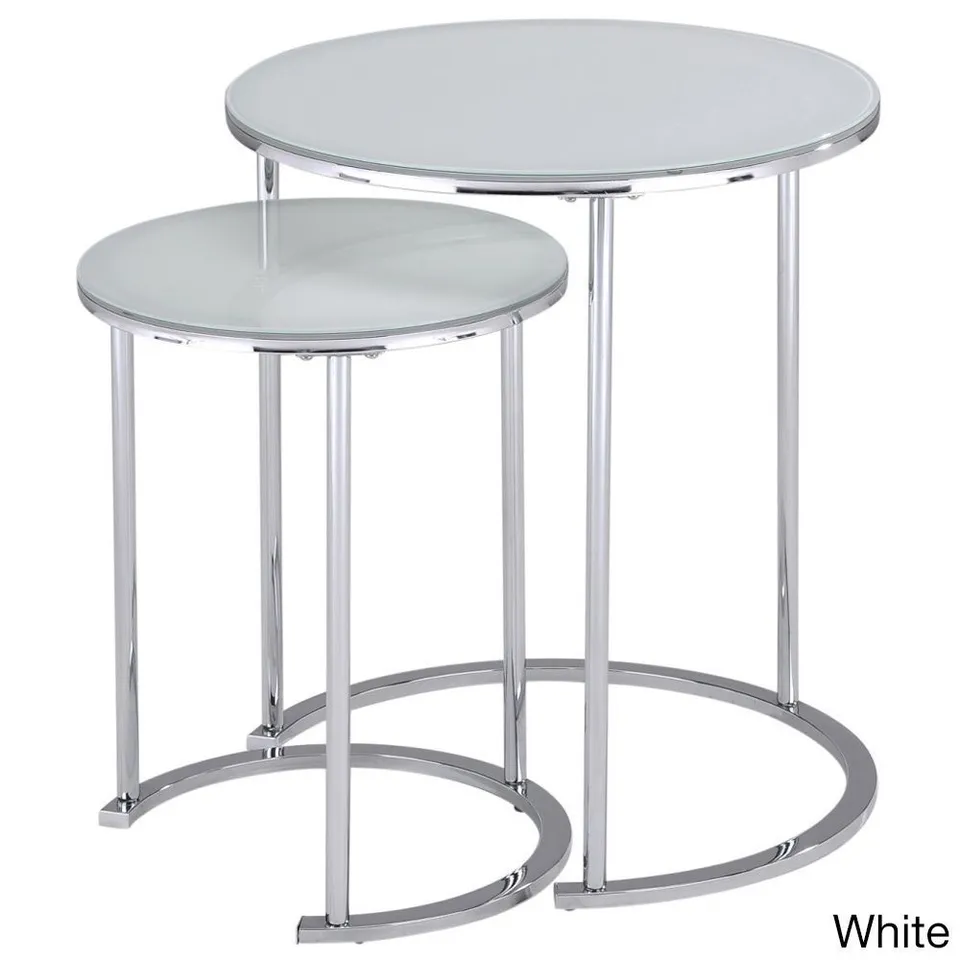 2 PIECE ACCENT TABLE 