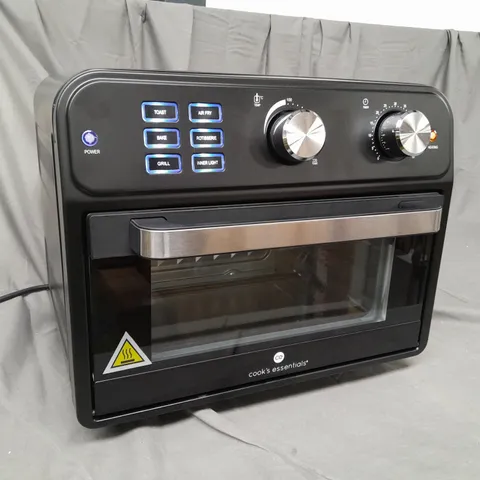 BOXED COOK'S ESSENTIAL 21-LITRE AIRFRYER OVEN IN BLACK