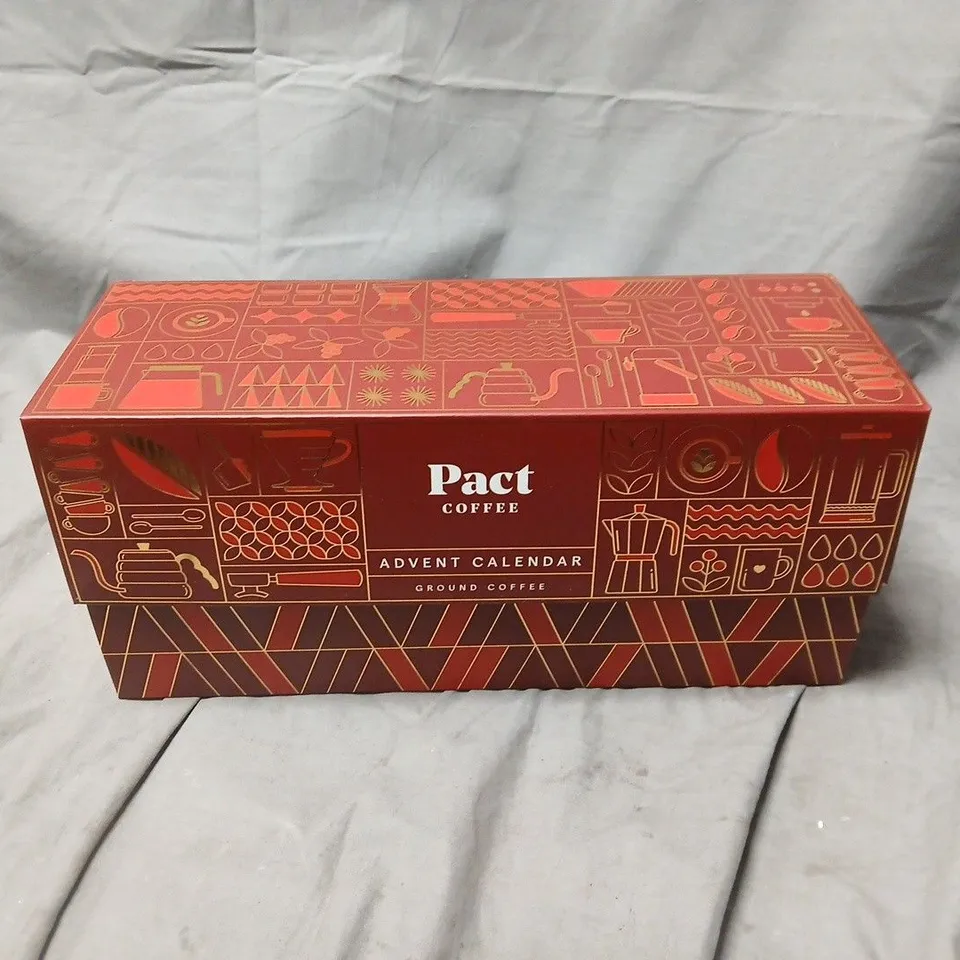 PACT COFFEE ADVENT CALENDAR – GROUND COFFEE, BOXED