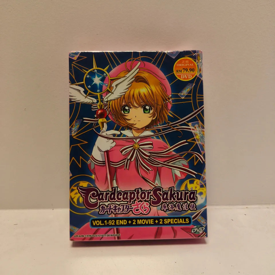 SEALED CARDCAPTOR SAKURA VOL.1-92 END + 2 MOVIE + 2 SPECIALS