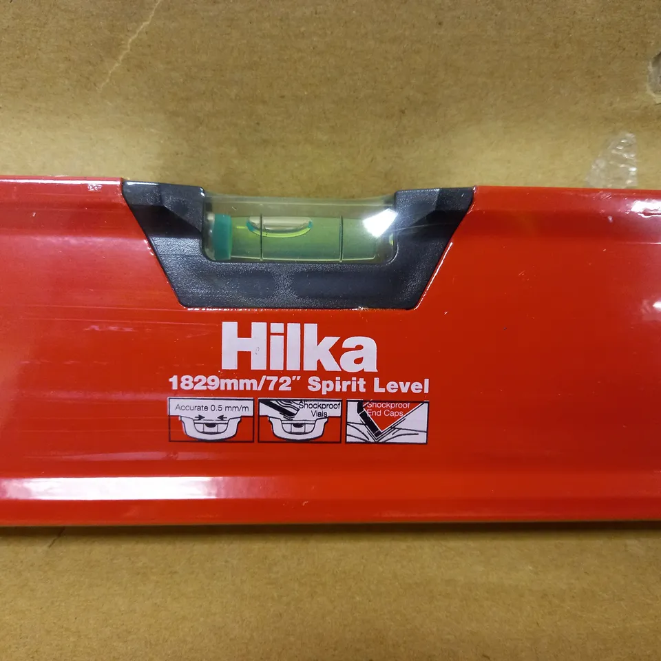 HILKA 3 SPIRIT LEVELS-RED & BLACK
