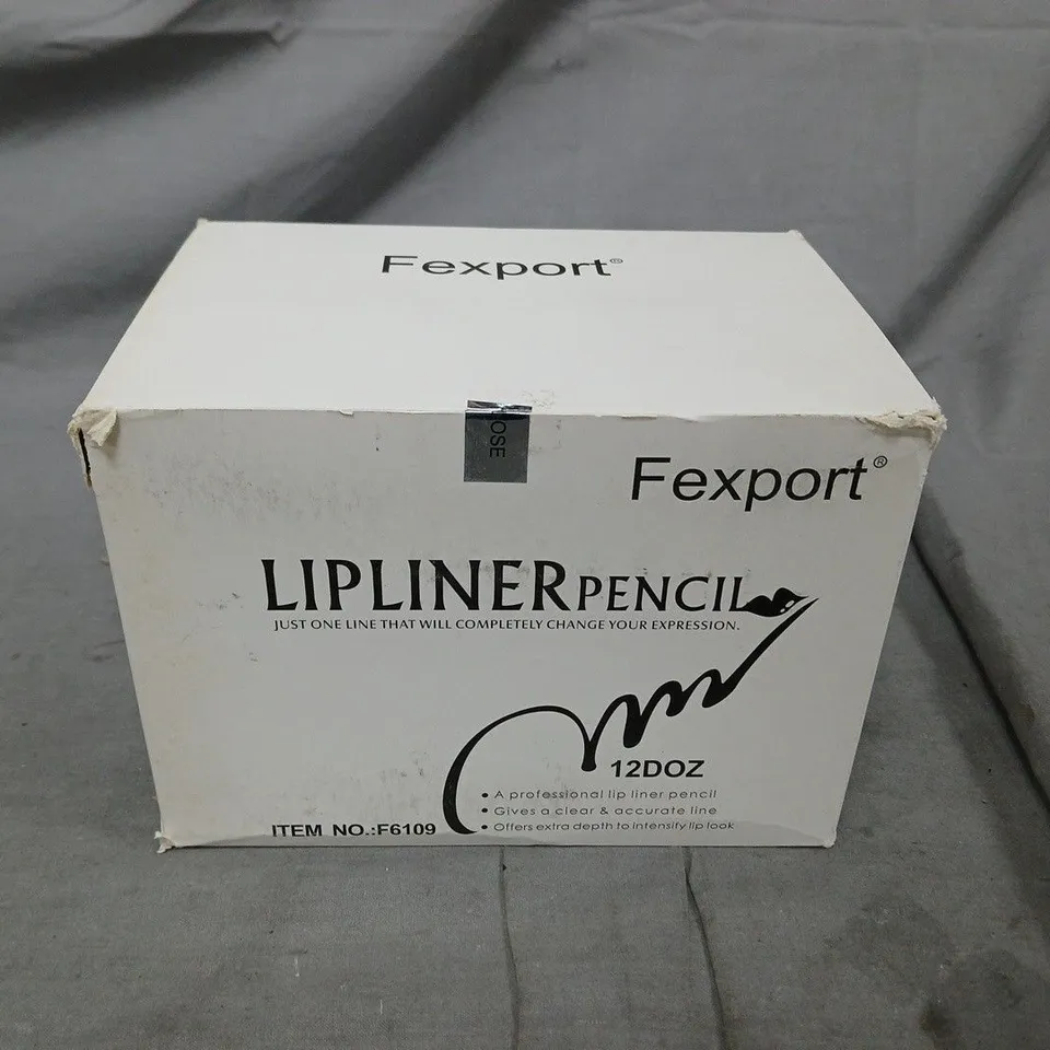 FEXPORT LIP LINER PENCIL SET – 12 PIECES, ASSORTED SHADES