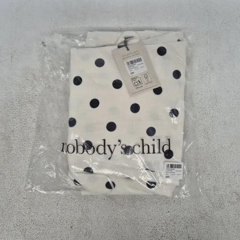 BAGGED NOBODY'S CHILD EMILY MINI DRESS IN EMMY SPOT SIZE UK 8