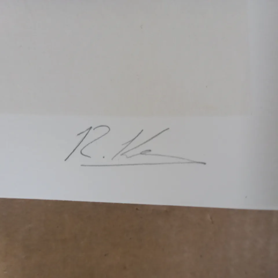 RICHARD KILROY SIGNED LIMITED EDITION "TWO FINGERS" ART PRINT (7/20)