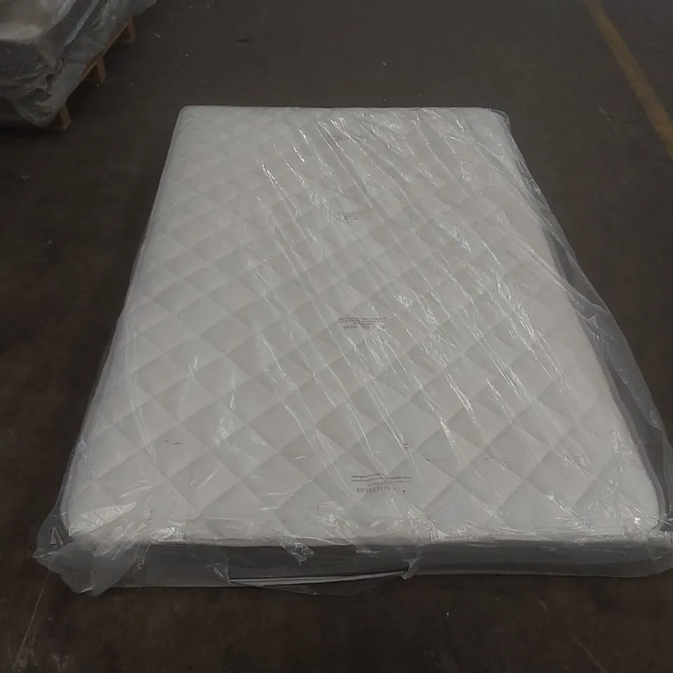QUALITY BAGGED 120CM AIRSPRUNG MEMORY COMFORT SMALL DOUBLE MATTRESS