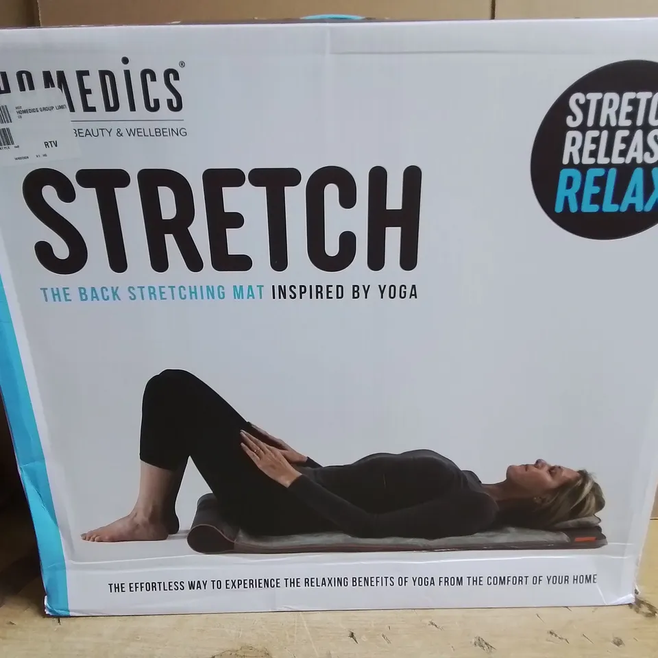 LOT OF 5 BOXED HOMEDICS STRETCH BACK STRETCHING MATS