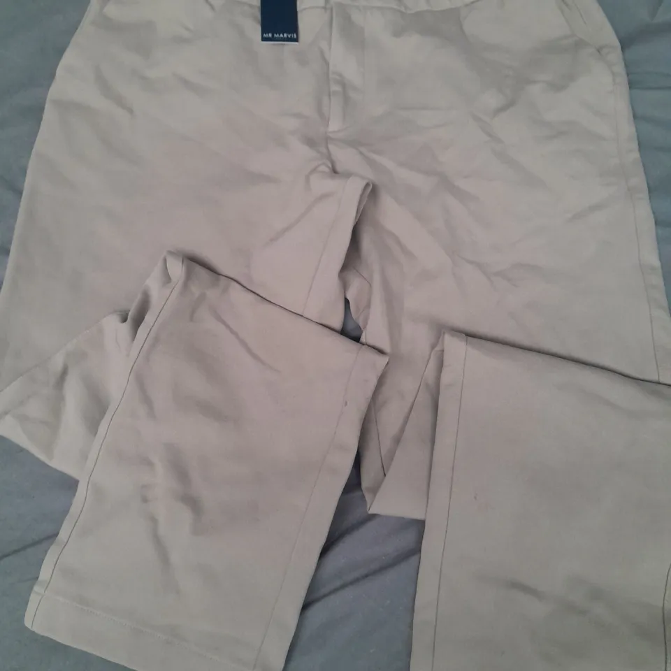 MR MARVIS TROUSERS IN NATURAL - W40 L32
