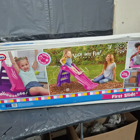 BOXED LITTLE TIKES FIRST SLIDE - PINK/PURPLE (1 BOX) - COLLECTION ONLY