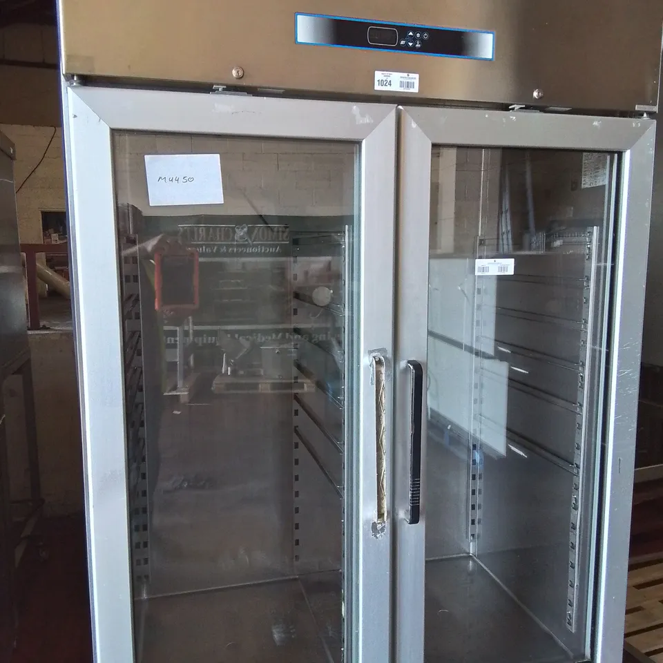 POLARIS DOUBLE DOOR TALL DISPLAY FRIDGE Model F.PLUS TNV 140