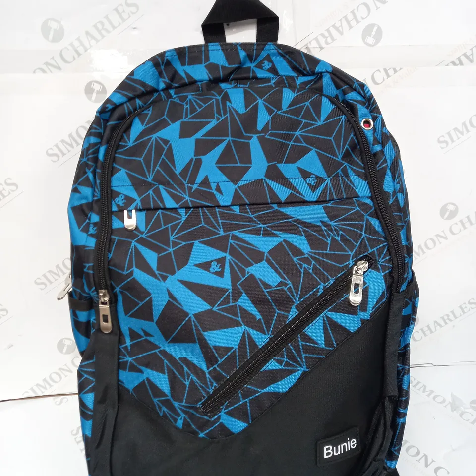 BUNIE BOYS SCHOOL BAG CHILDREN KIDS BACKPACK SET WITH SMALLER BAG & PENCIL CASE