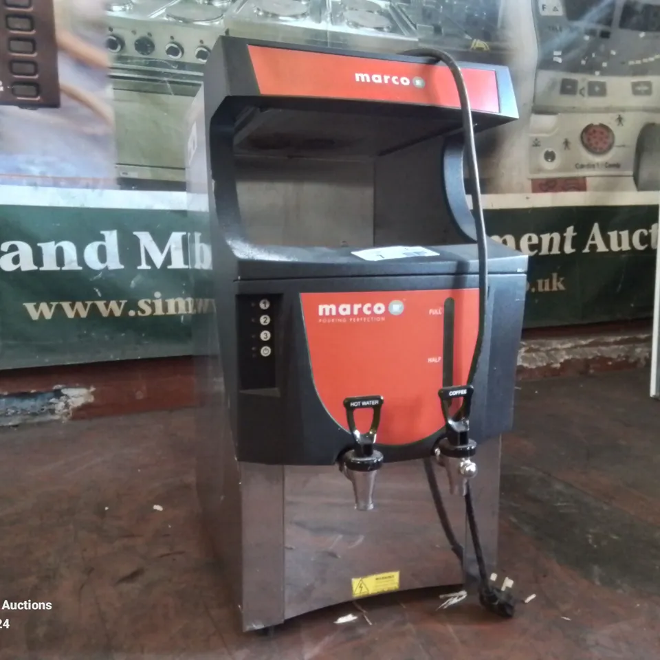 MARCO COUNTERTOP AUTOMATIC WATER BOILER AND COFFEE BOILER