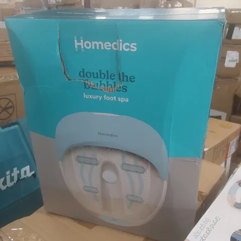 BOXED HOMEDICS LUXURY FOOT SPA