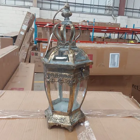 BOXED HOMESDIRECT365 METAL INDOOR LANTERN