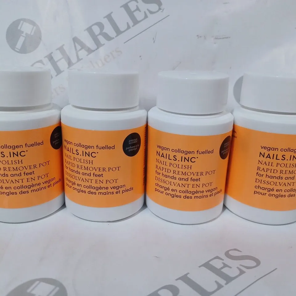 NAILS INC NAIL POT REMOVER PAPAYA QUAD