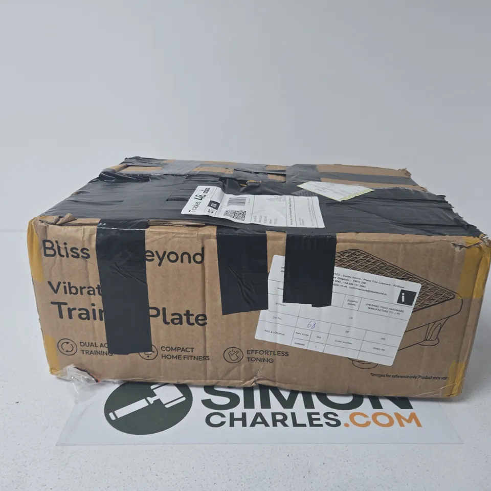 BOXED BLISS & BEYOND VIBRATION TRAINER PLATE
