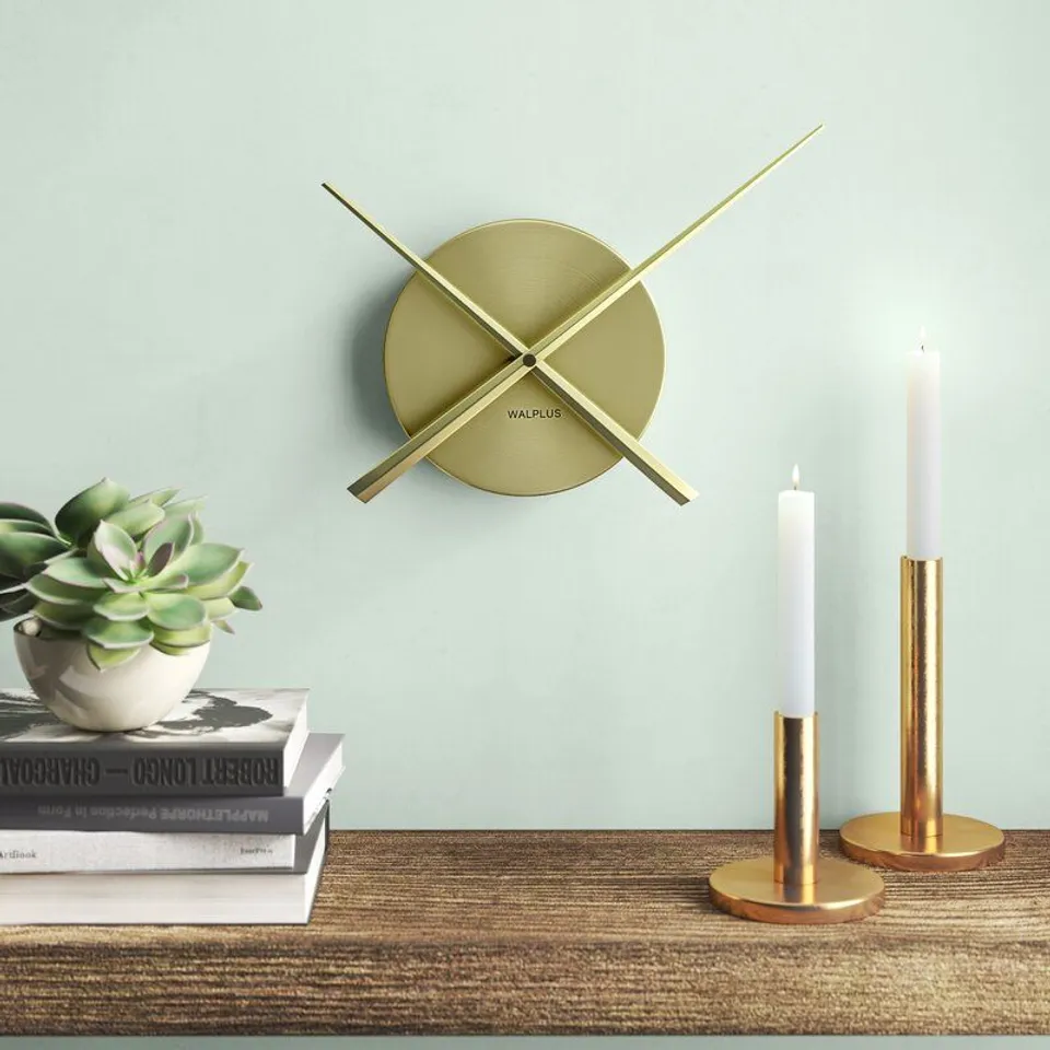 BARRIENTEZ WALL CLOCK - GOLD