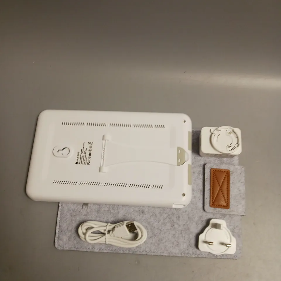 BOXED HOSOME NATURAL ENERGY LAMP WHITE INCLUDES CASE PLUG AND CHARGER