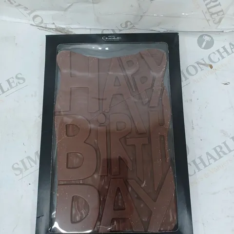 HOTEL CHOCOLATE HAPPY BIRTHDAY MILK GRAND SLAB