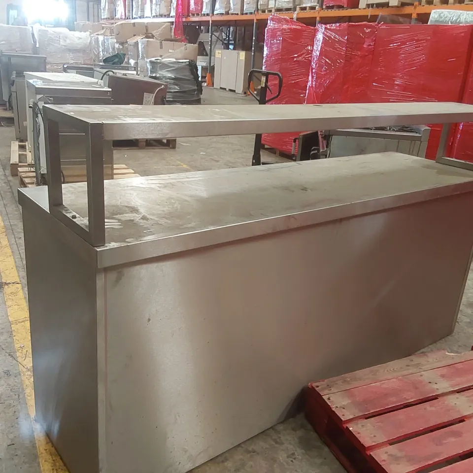 STAINLESS STEEL COMMERCIAL WORKTOP