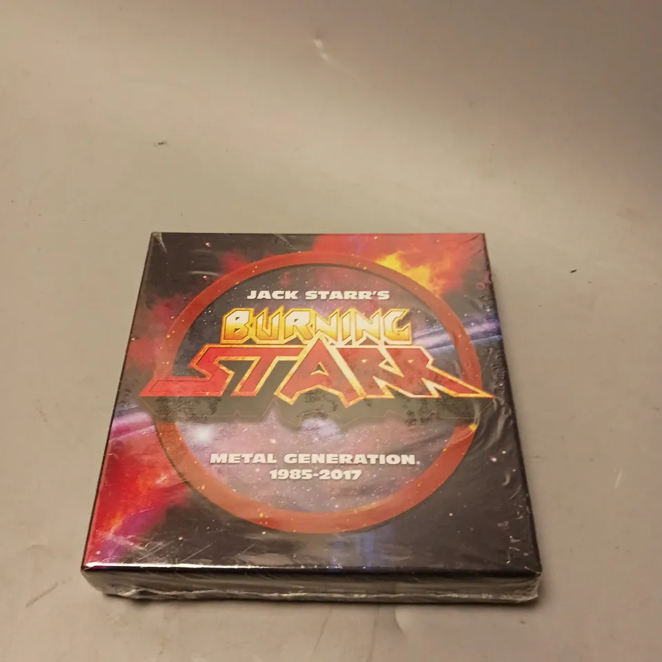 SEALED JACK STARR'S BURNING STARR METAL GENERATION 1985-2017 ALBUM
