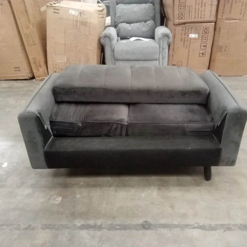 JENNIFER COMPACT FABRIC 2 SEATER SOFA RRP £299