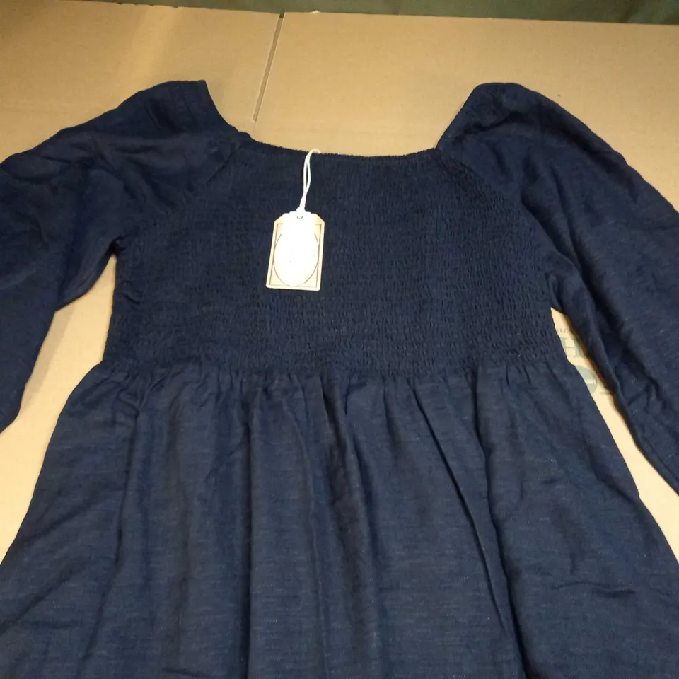 FAT FACE ADELE MIDI DRESS IN BLACK - UK 14R