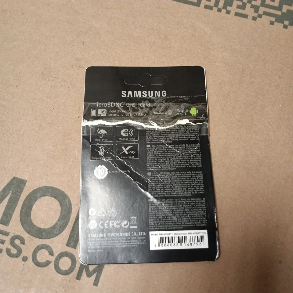 SAMSUNG EVO PLUS 1TB MICROSDXC UHS-I CARD WITH SD ADAPTER
