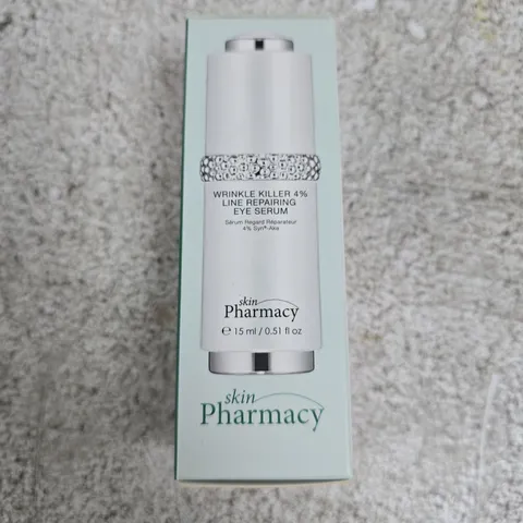 SKIN PHARMACY WRINKLE KILLER 4% LINE-REPAIRING EYE SERUM – 15 ML