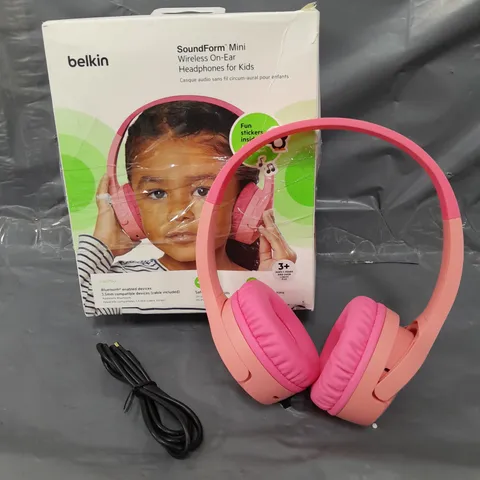 BELKIN SOUNDFORM KIDS MINI WIRELESS HEADPHONES