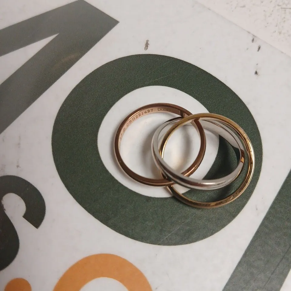 CARTIER RING – MULTI-TONE BANDS 
