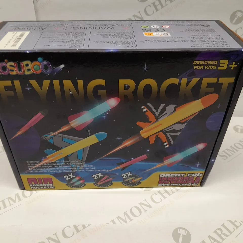 FOUR BRAND NEW BOXED FOSUBOO FLYING ROCKETS