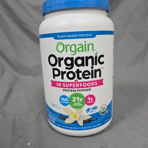 ORGAIN ORGANIC PROTEIN POWDER IN VANILLA - 918G