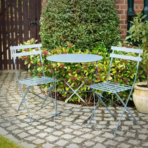 BOXED MONACO CLASSIC METAL BISTRO SET
