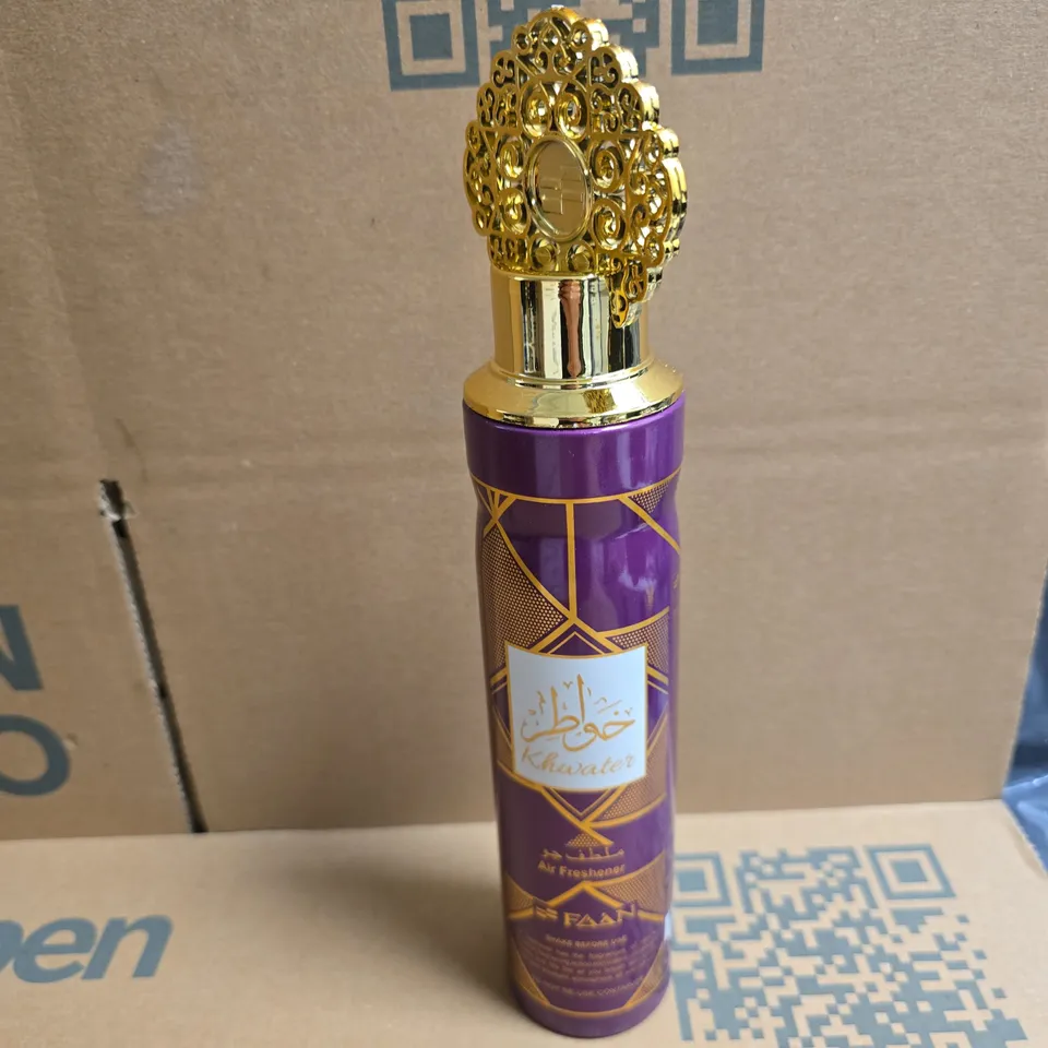 6 BOXES OF 12 FAAN KHWATER AIR FRESHENERS - COLLECTION ONLY