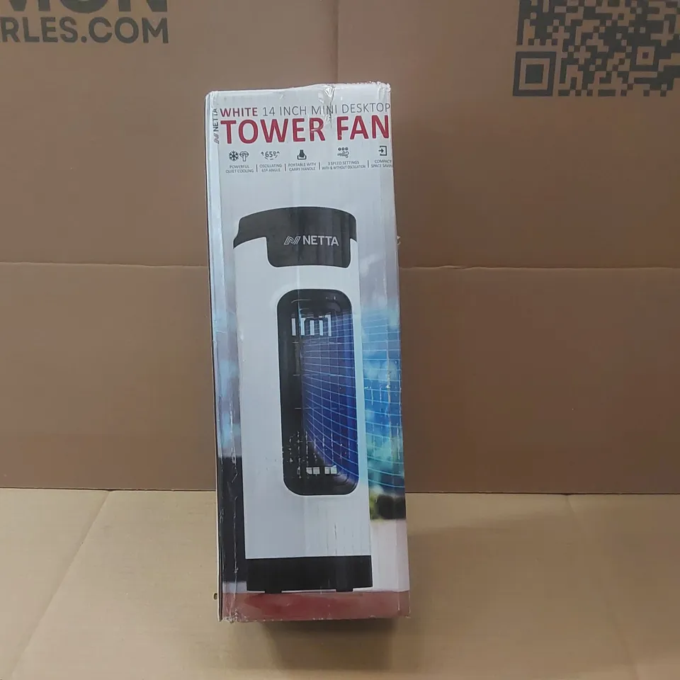 BOXED NETTA 14 INCH TOWER FAN