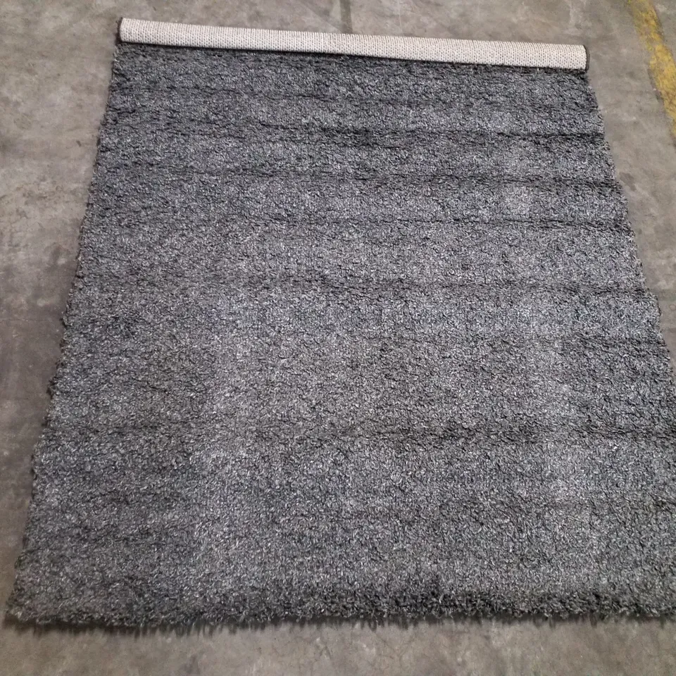 BRAND NEW PACO HOME TRIP 450 RUG IN ANTHRACITE - 140×200CM