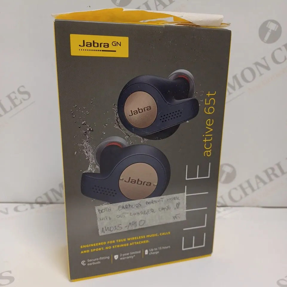BOXED JABRA ELITE ACTIVE 65T EARBUDS