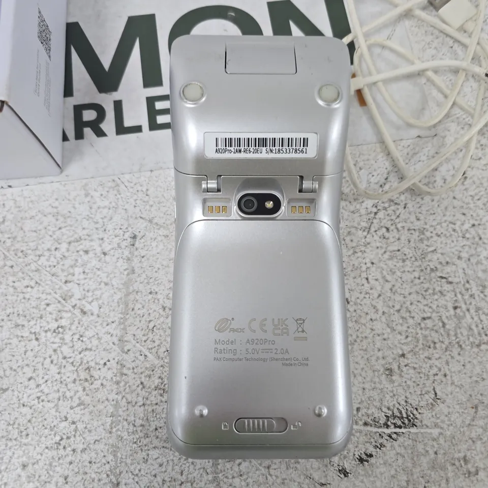 A920PRO MOBILE PAYMENT TERMINAL –