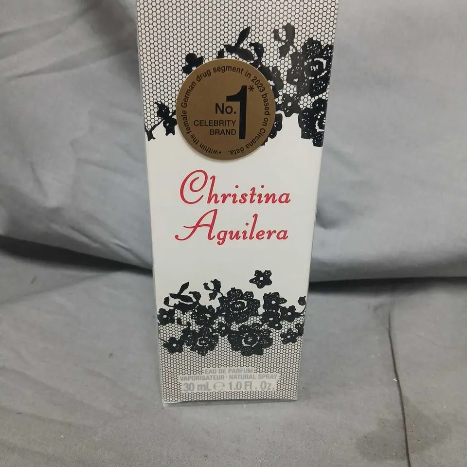 BOXED AND SEALED CHRISTINA AGUILERA EAU DE PARFUM 30ML