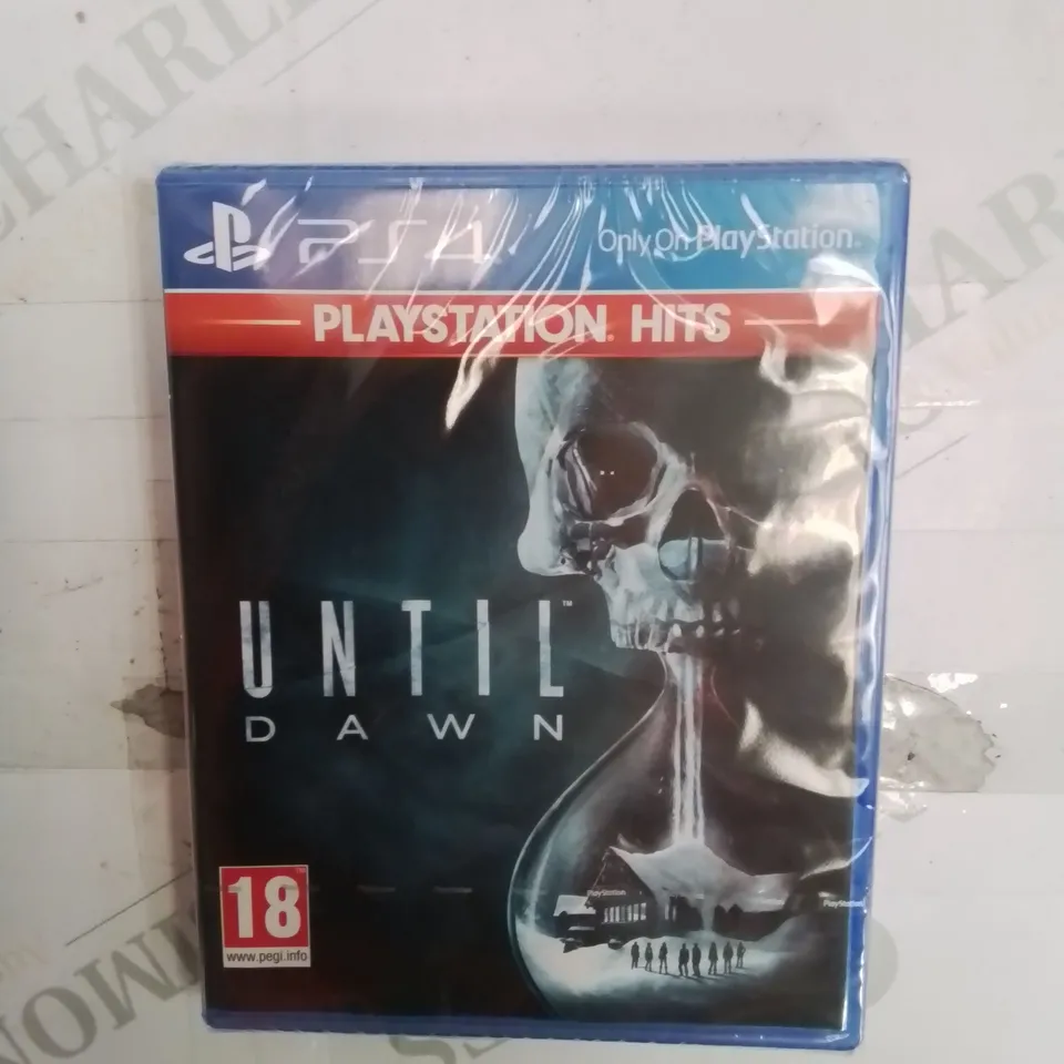 BOXED AND SEALED UNTIL DAWN PS4 GAME